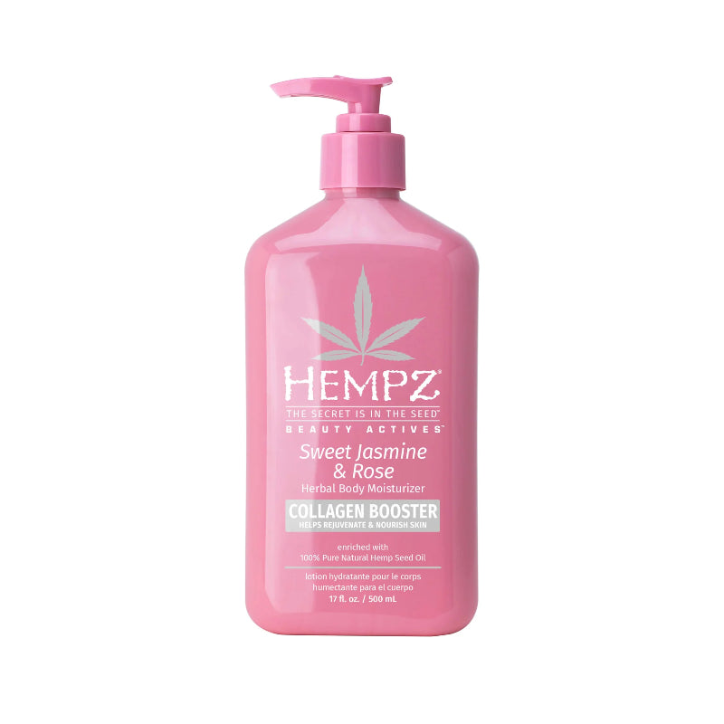 Crema Corporal Beauty Actives Jazmín y Rosa 500 ml HEMPZ MOISTURIZER