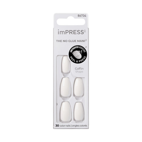 Esmalte ImPRESS Press-on Manicure Uñas Kiss Beauty Nails & Lashes