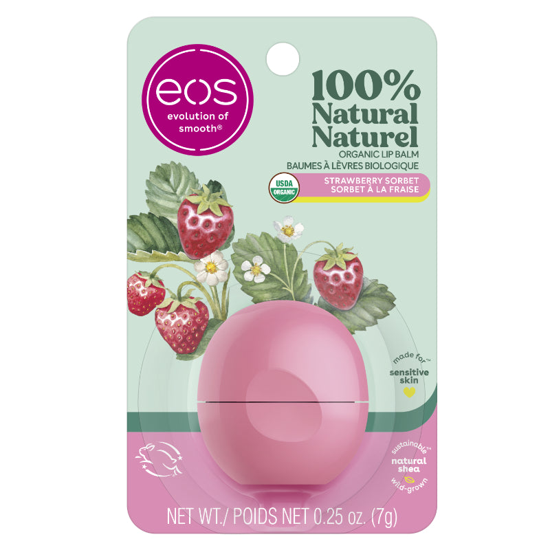 Bálsamo Labial Sorbete de Frutilla 7 g EOS
