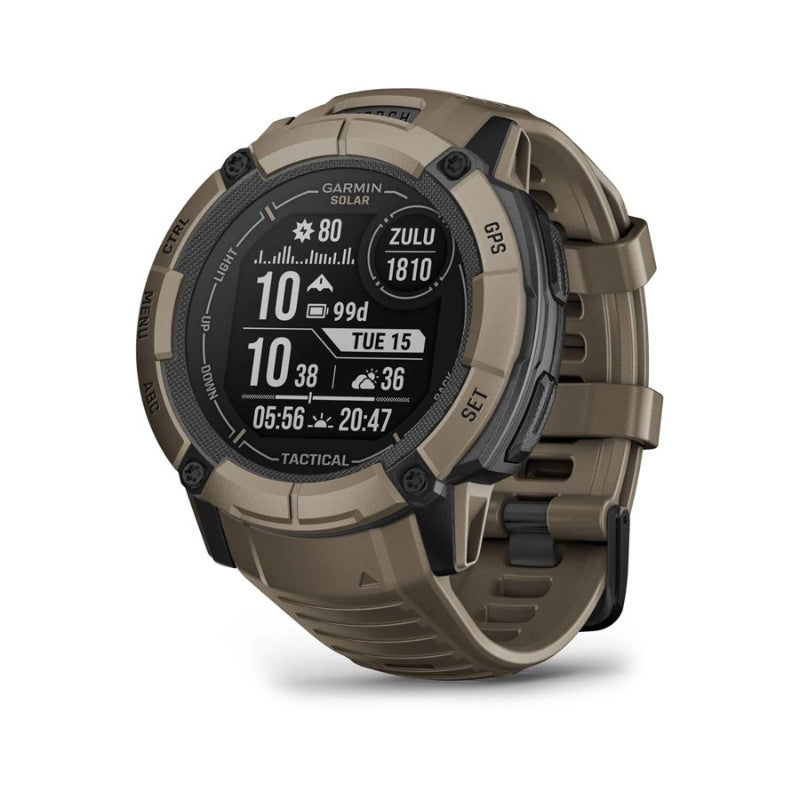 Smartwatch Instinct 2X Solar Tactical Edition 50 mm Coyote Garmin