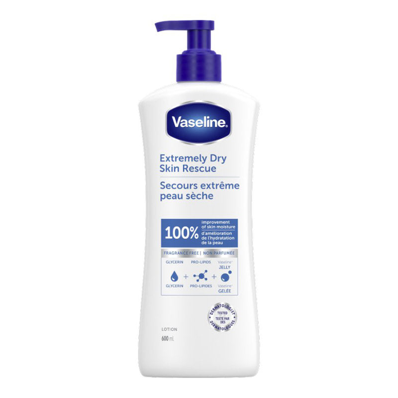 Loción Corporal Clinical Cuidado Extremely Piel Seca 600 ml Vaseline