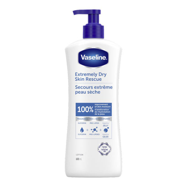 Loción Corporal Clinical Cuidado Extremely Piel Seca 600 ml Vaseline