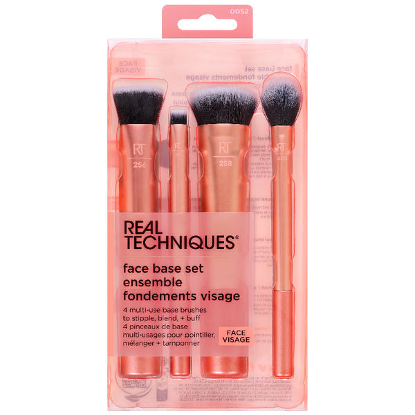 Set de Brochas para Rostro 4 piezas REAL TECHNIQUES