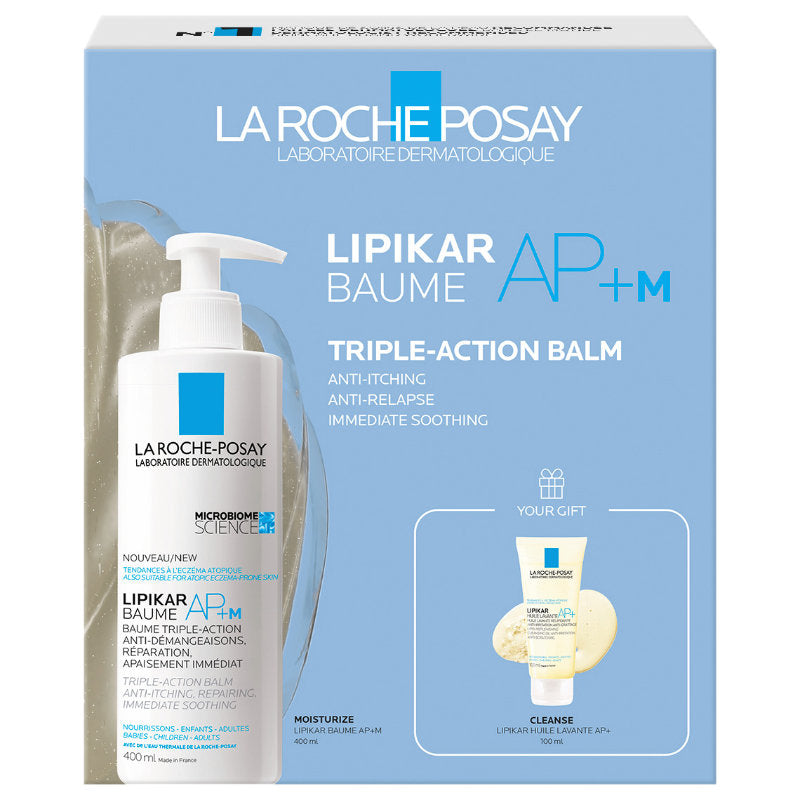 Kit Bálsamo Triple Acción Lipikar Baume AP+M La Roche-Posay