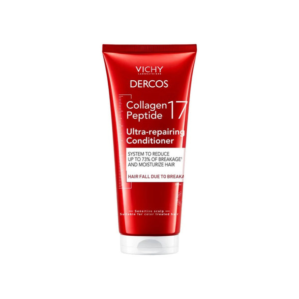 Acondicionador Dercos Colágeno Péptidos 17 Reparador 200 ml Vichy