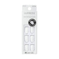 Uñas Postizas ImPRESS Cuadradas Cortas Frosting 30 uds Kiss