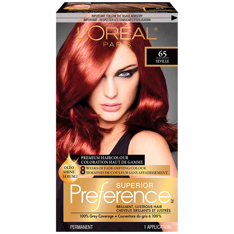 Tinte de Cabello Préférence 65 Castaño Ámbar Claro L'Oréal