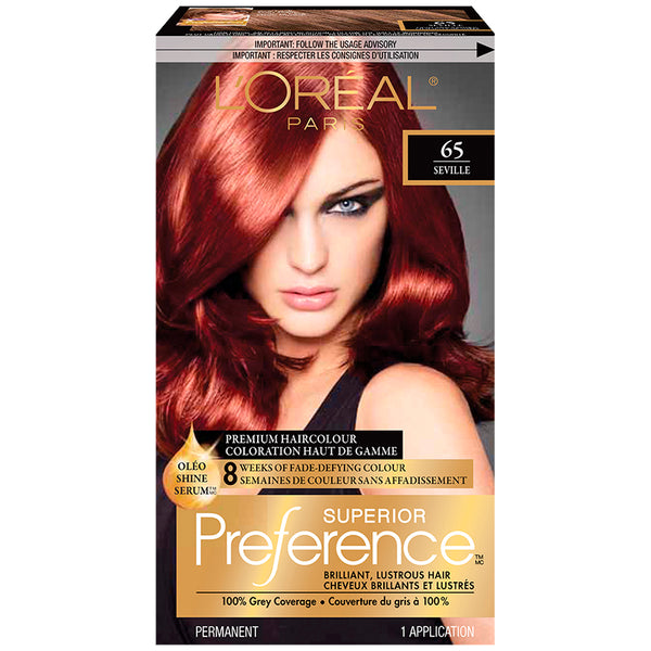 Tinte de Cabello Préférence 65 Castaño Ámbar Claro L'Oréal