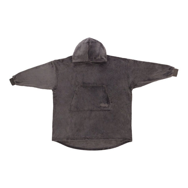 Manta con Mangas Dream Gris Oscuro THE COMFY