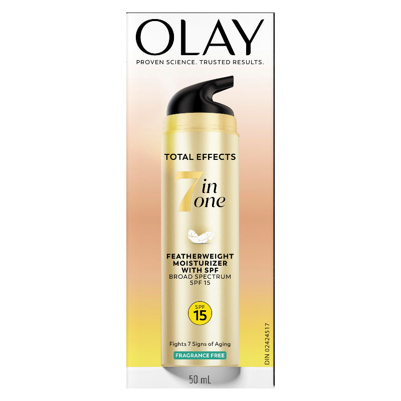 Crema Hidratante Facial SPF 15 sin Fragancia 50 ml OLAY TOTAL EFFECTS