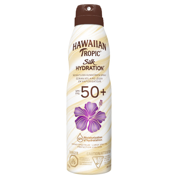 Protector Solar Silk Hydration Weightless Spray 170 g Hawaiian Tropic