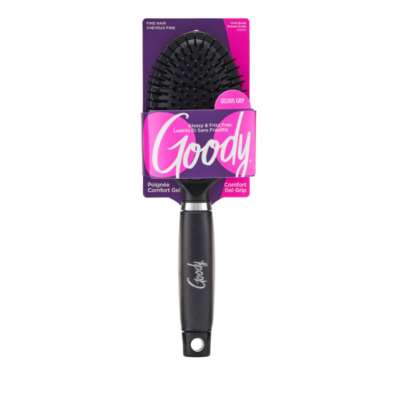 Cepillo de Pelo Oval Mango de Gel Colores Surtidos Goody
