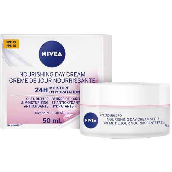 Crema Facial Esenciales 24h Hidratante + Nutritiva 50 ml Nivea
