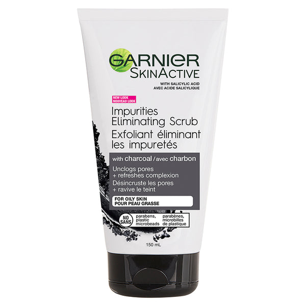 Exfoliante Facial SkinActive con Carbón Activado 150 ml Garnier