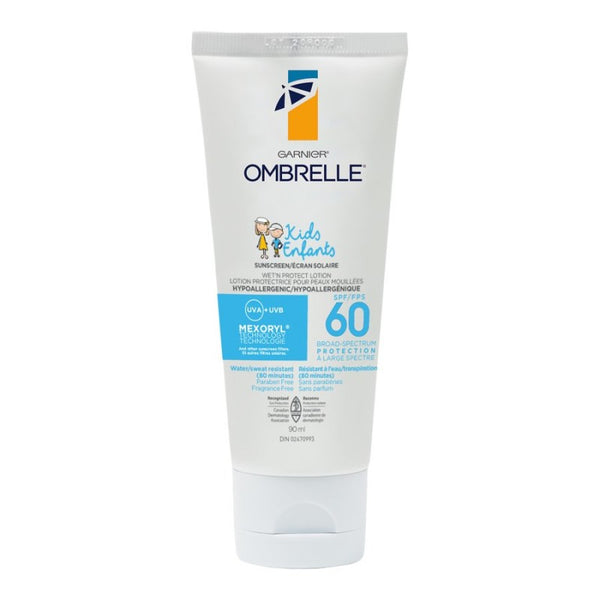 Protector Solar para Niños Wet'n Protect SPF 60 90 ml Ombrelle