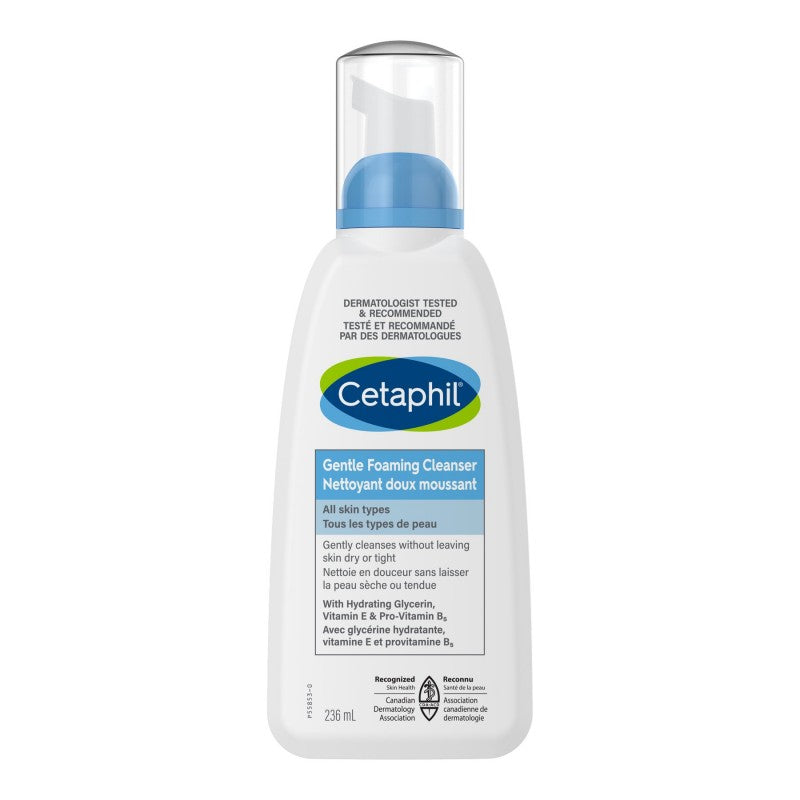 Limpiador Facial Suave Foaming 236 ml Cetaphil