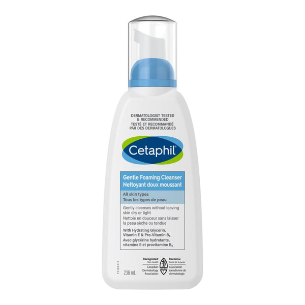 Limpiador Facial Suave Foaming 236 ml Cetaphil