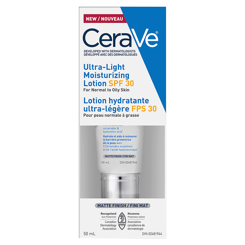 Loción Hidratante Facial Ultra Ligera SPF 30 50 ml CeraVe