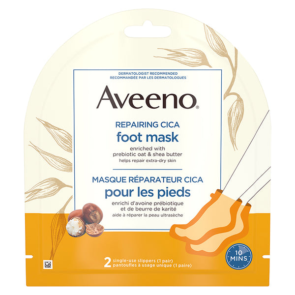 Crema de Manos Reparador Cica Pies Mascarilla - 1 Pair Aveeno