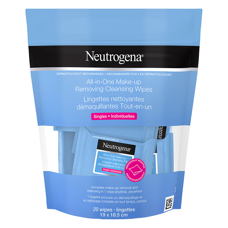Limpiador Facial Todo en Uno Make-up Removing Toallitas Neutrogena