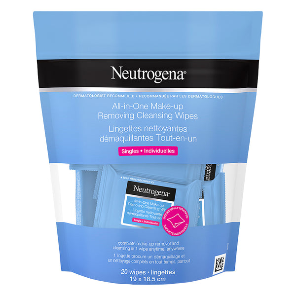 Limpiador Facial Todo en Uno Make-up Removing Toallitas Neutrogena