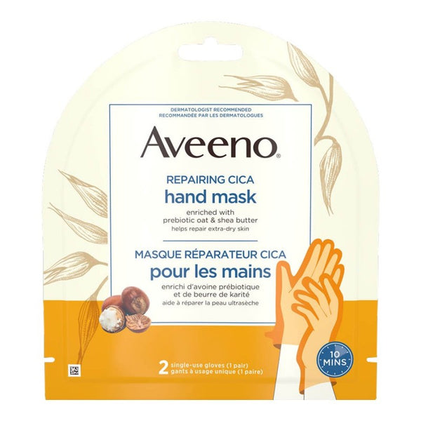 Mascarilla de Manos Cica Reparadora 1 Par Aveeno