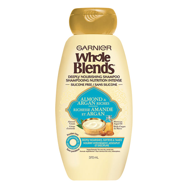 Shampoo Nutrición Profunda Almendra 370 ml Garnier Whole Blends