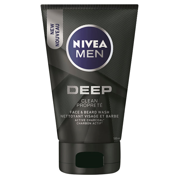 Limpiador Facial y de Barba para Hombre 100 ml Nivea