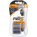 Máquina de Afeitar Flex5 Hybrid con 3 Hojas BIC