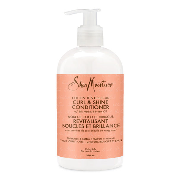 Acondicionador Coco e Hibisco Rizos y Brillo 384 ml Shea Moisture