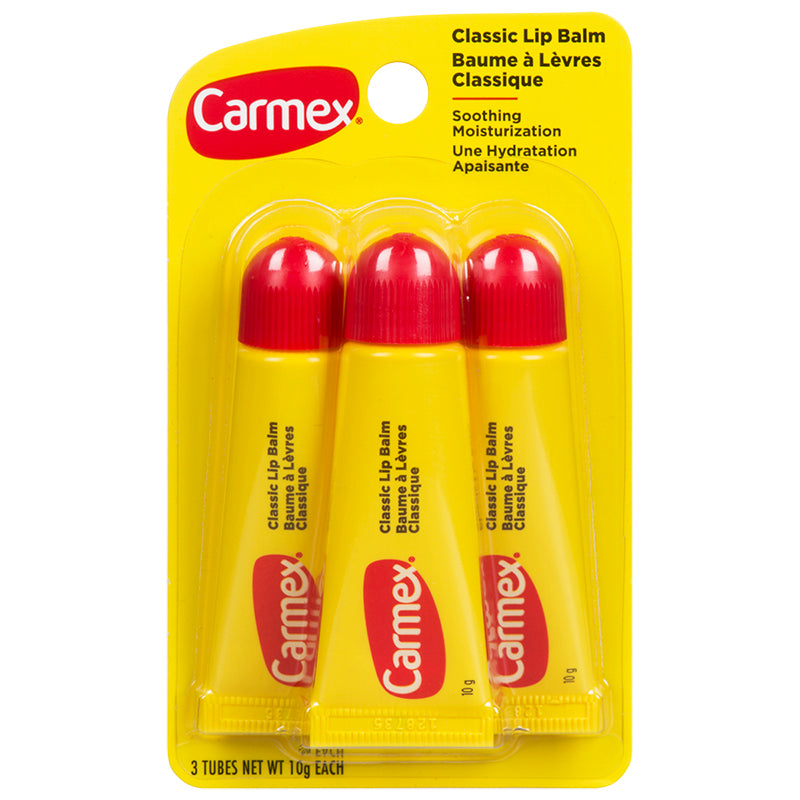 Bálsamo Labial Classic Tubo 3x10 g Carmex