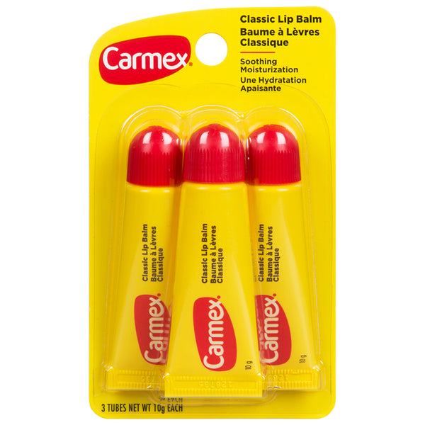 Bálsamo Labial Classic Tubo 3x10 g Carmex