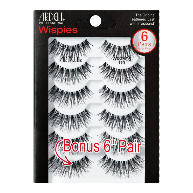 Pestañas Postizas Professional Wispies 113 6 Pares Ardell