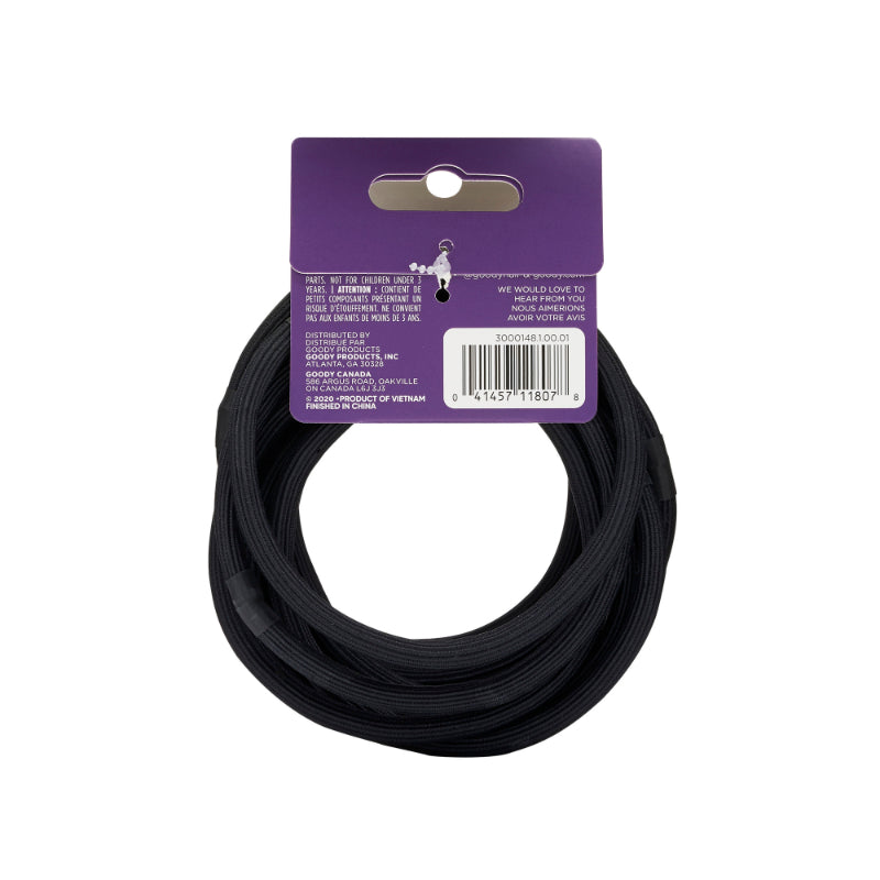 Elásticos para Cabello Ouchless Negro 10 u GOODY