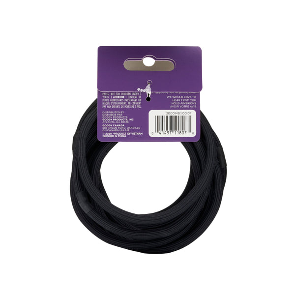 Elásticos para Cabello Ouchless Negro 10 u GOODY