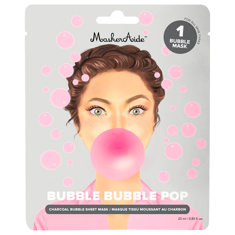 Mascarilla Facial Carbón Activado Bubble Bubble Pop 25 ml MASKERAIDE