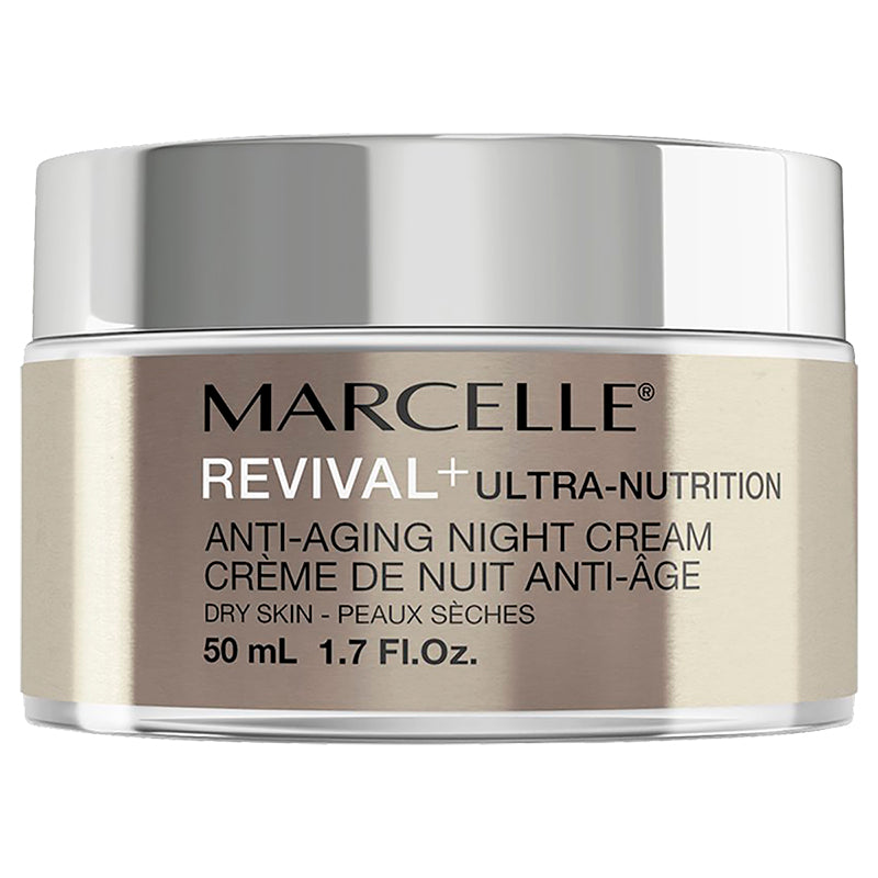 Crema Facial de Noche Revival+ Ultra Nutrición 50 ml MARCELLE REV AA+