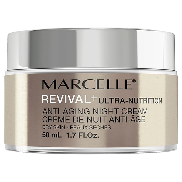 Crema Facial de Noche Revival+ Ultra Nutrición 50 ml MARCELLE REV AA+