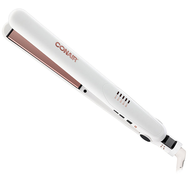 Plancha de Pelo Double Ceramic 1 Pulgada Blanca Conair