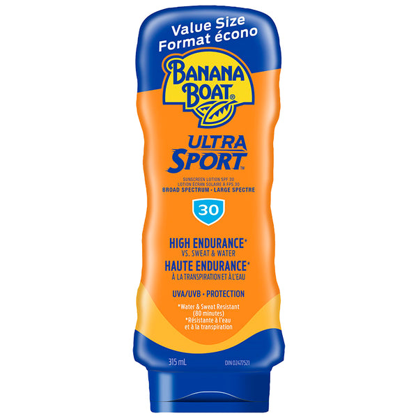Loción Protector Solar Ultra Sport SPF 30 315 ml Banana Boat