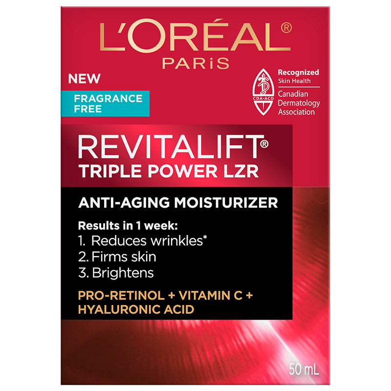 Hidratante Facial Revitalift Triple Power LZR Antiedad 50 ml L'oreal