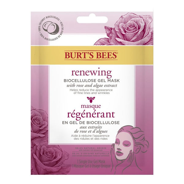Mascarilla Facial de Gel Biocelulosa Uso Único Burt's Bees