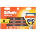 Repuestos de Afeitadora de 5 Hojas 12 un. GILLETTE FUSION