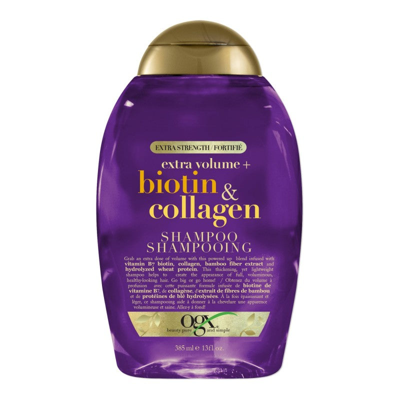 Shampoo Extra Volume + Biotin & Colágeno 385 ml OGX