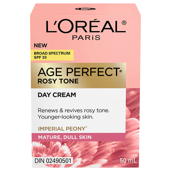 Crema Facial Age Perfect Rosy Tone de Día SPF30 50 ml L'oreal