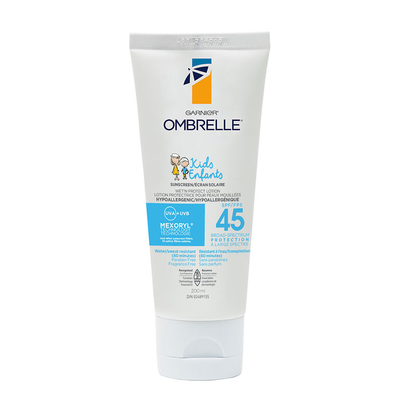 Protector Solar Garnier Niños Wet'N Protect 200 ml Ombrelle