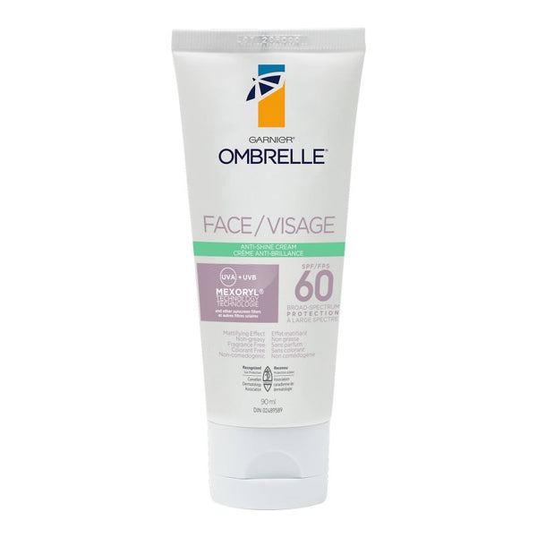 Protector Solar Facial Anti-brillo SPF 60 90 ml OMBRELLE
