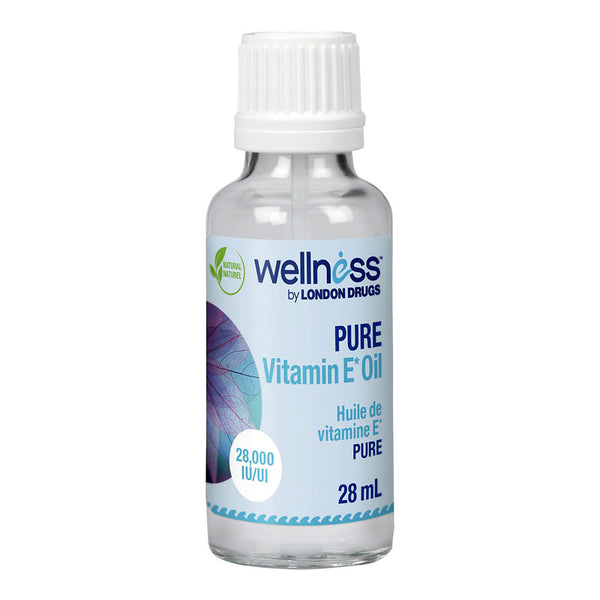 Aceite de Vitamina E Puro 28 000 IU 28 ml Wellness By London Drugs