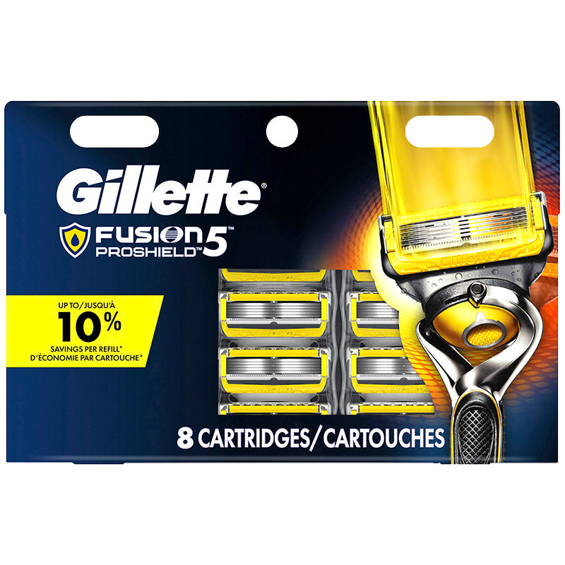 Cartuchos de Repuesto ProShield 8 unidades GILLETTE FUSION