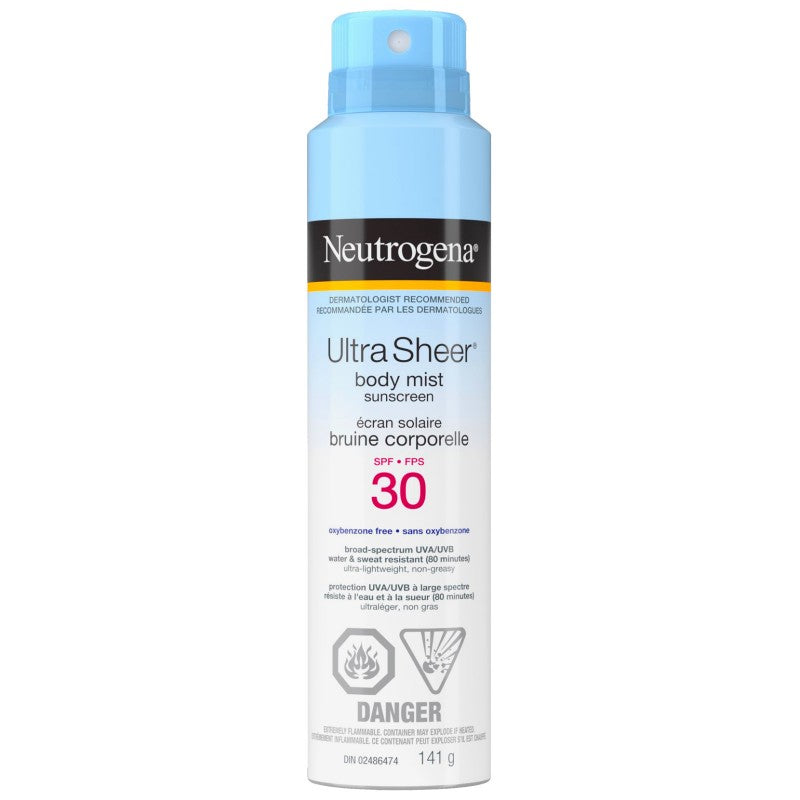 Protector Solar Corporal en Spray Ultra Sheer SPF 30 141 g Neutrogena